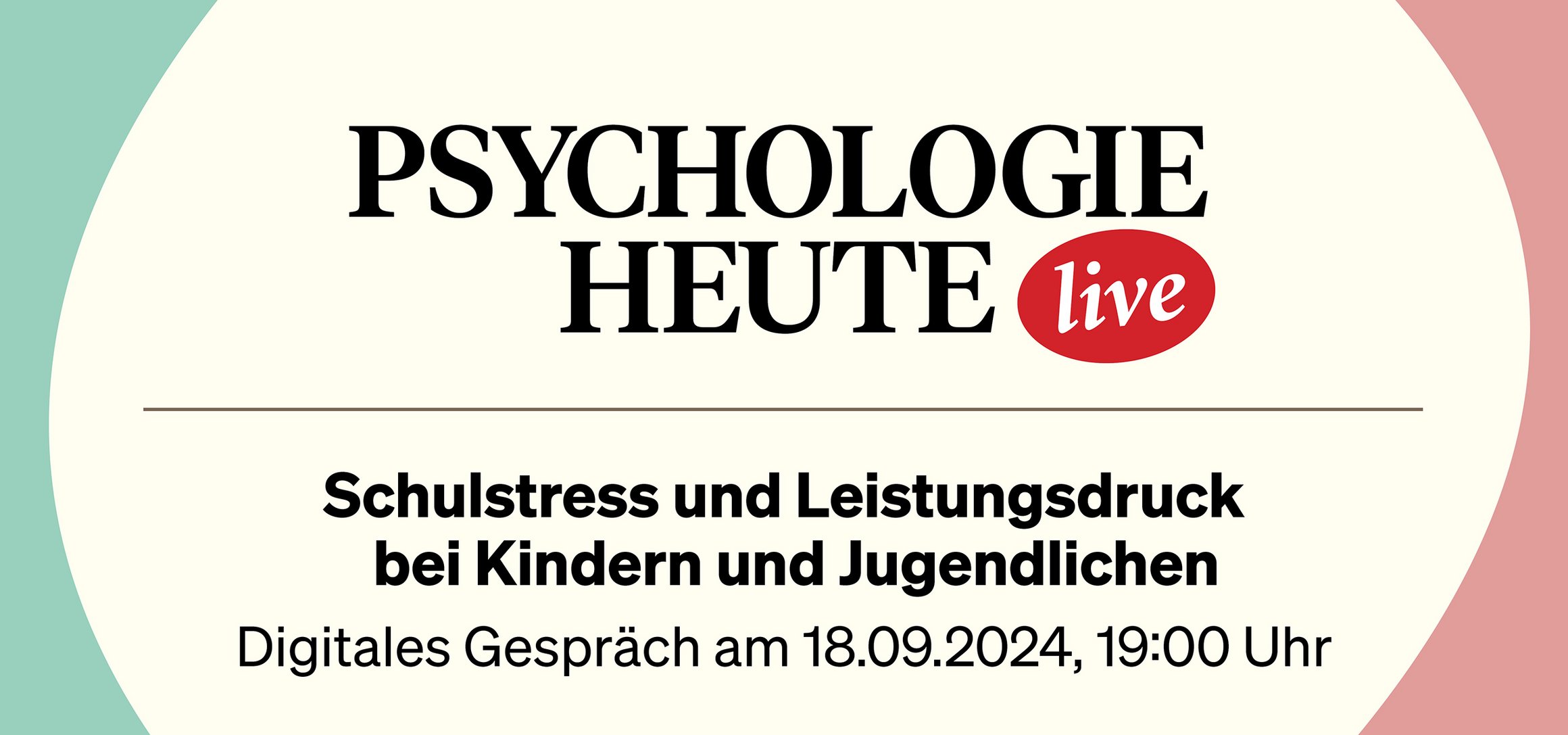 Digitales Gespräch am 18.09.2024 um 19 Uhr