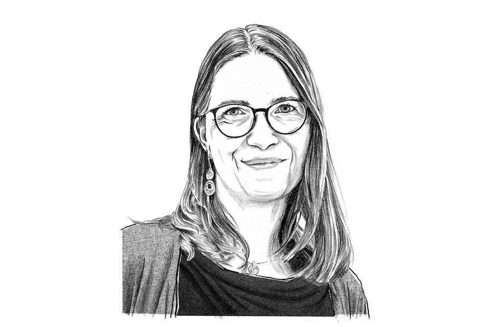 Die Illustration zeigt die Heilpraktikerin, für Psychotherapie, Nicole Schricker, die stört, dass es bei Psychotherapien nur Wahlfreiheit für Begüterte gibt 