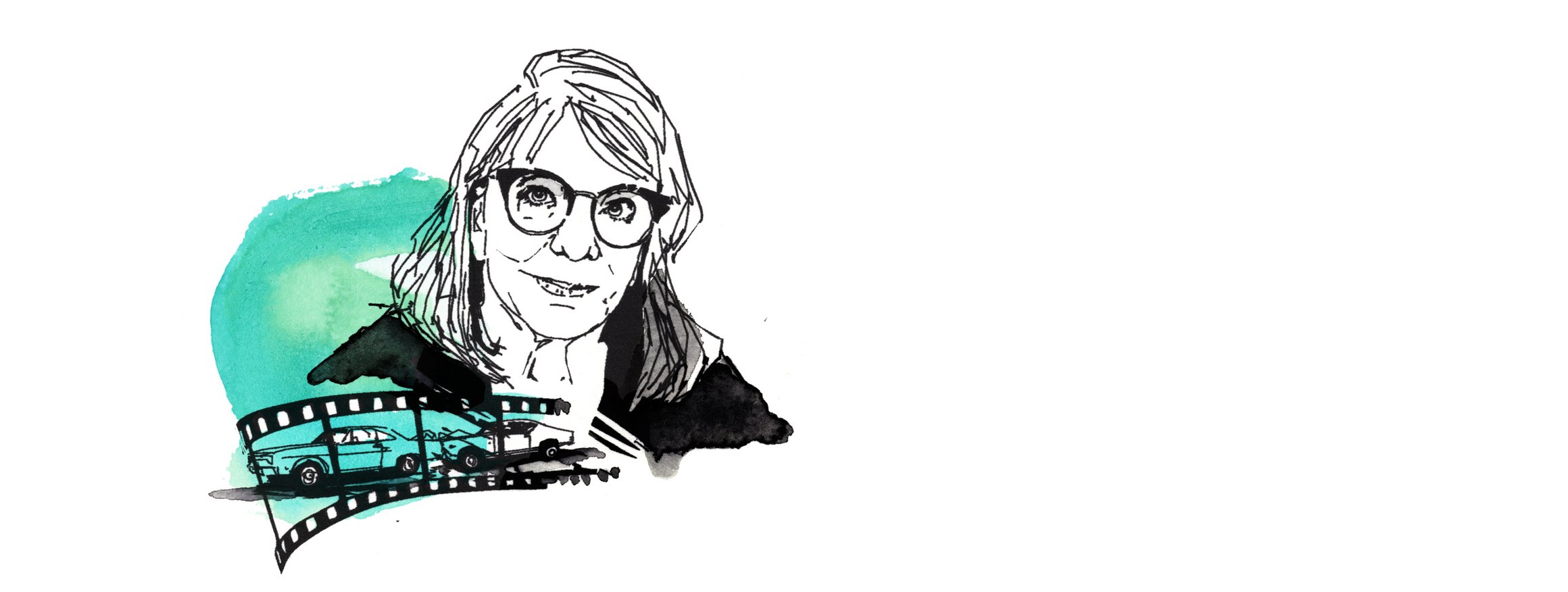 Die Illustration zeigt die Psychologin Elizabeth Loftus